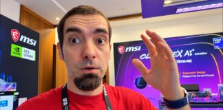 MSI portable computing devices displayed at the company’s Berlin showcase