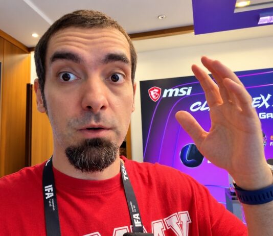 MSI’s 40th-Anniversary Lineup Spans a Redesigned Claw Handheld, RTX Spark Convertible, and an RTX 5090 Titan MSI portable computing devices displayed at the company’s Berlin showcase