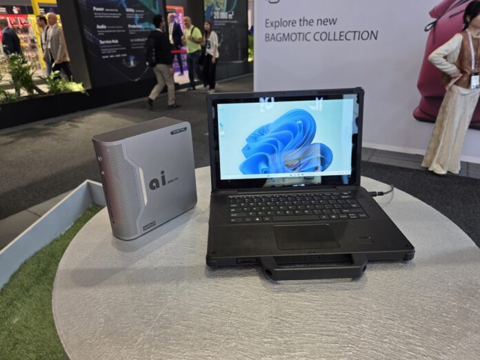 Oukitel RG14-P solar-powered rugged laptop
