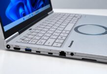 Panasonic Let’s Note SC7 ultraportable laptop