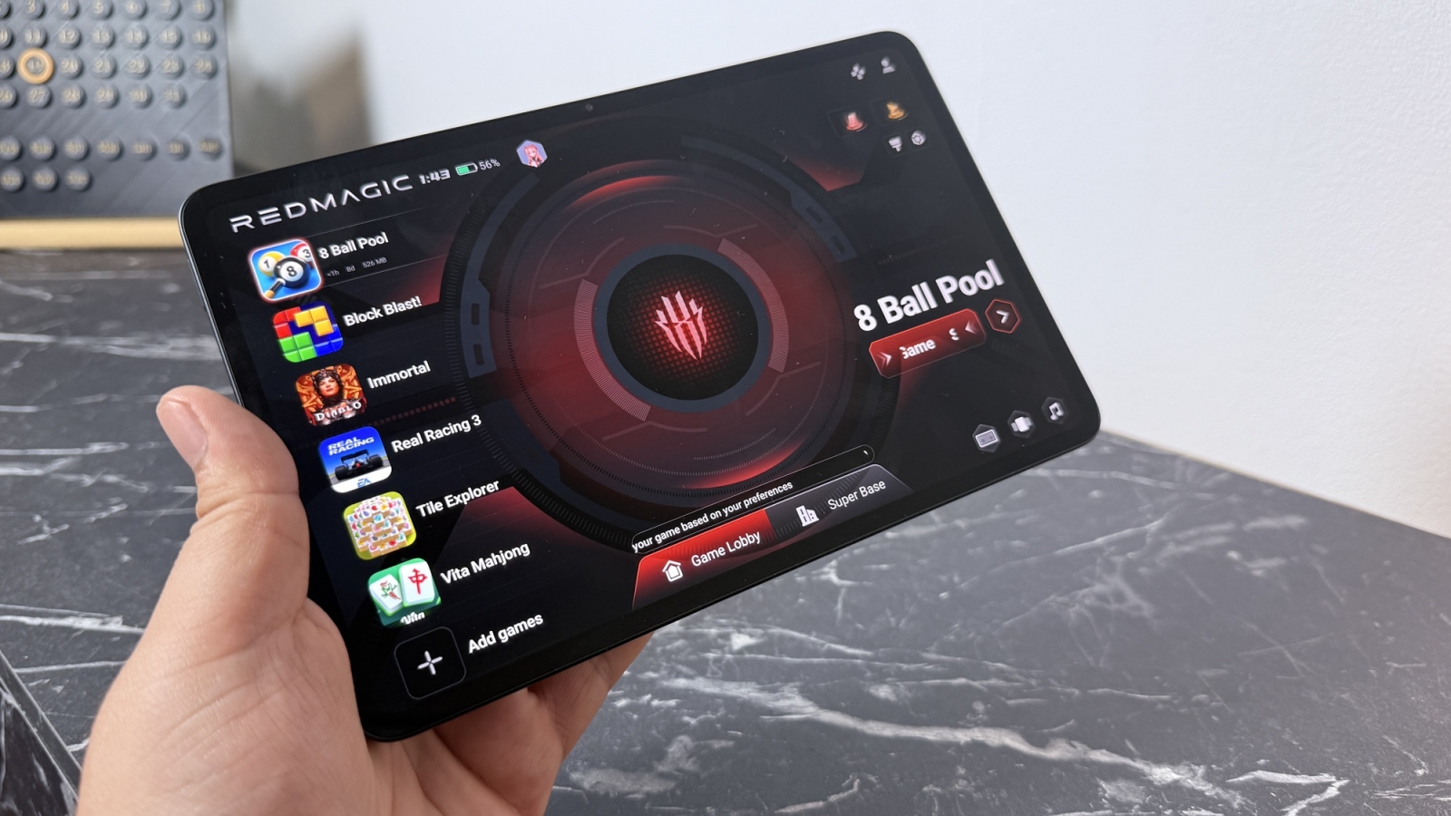 REDMAGIC Astra 2 compact gaming tablet