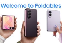 Samsung “Welcome to Foldables” campaign image