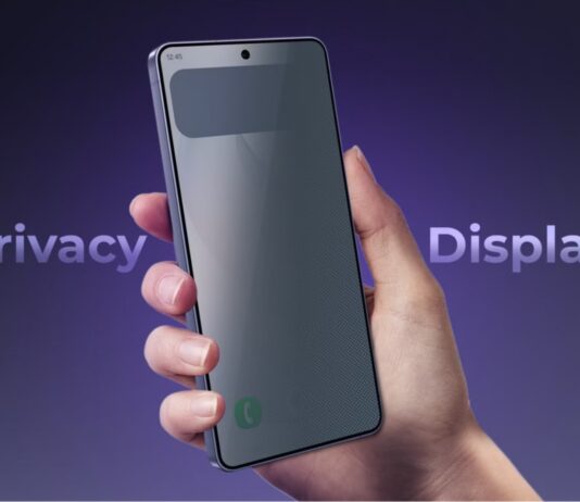Samsung May Bring Its Privacy Display Tech to Future Galaxy Book Laptops Samsung Galaxy smartphone showing a display-related feature