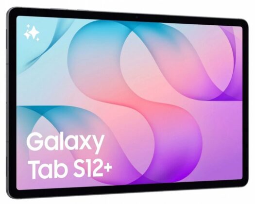 Samsung Galaxy Tab S12+ render showing its thin tablet form factor.