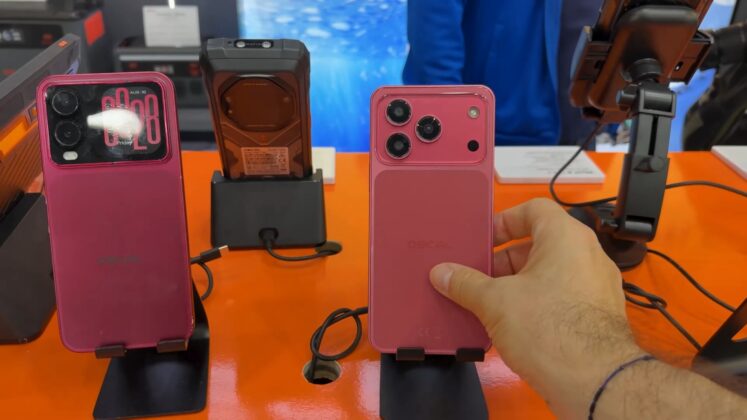 Blackview and OSCAL hardware displayed at IFA 2026.