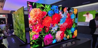 TCL X11L 98-inch SQD-Mini LED television displayed at IFA 2026