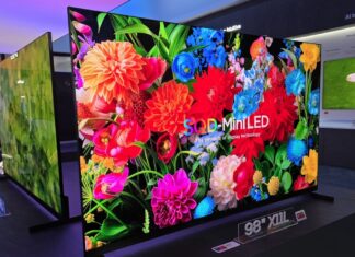 TCL’s 98-Inch X11L Brings 144Hz 4K Gaming and 20,736 Dimming Zones to Its Mini LED Flagship TCL X11L 98-inch SQD-Mini LED television displayed at IFA 2026