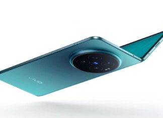 vivo X Fold6 foldable smartphone shown in a product image