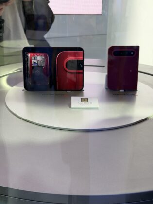 Xiaomi 18 Fold opened to show its large internal display
