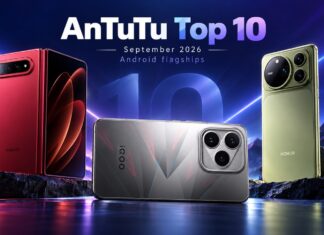 Xiaomi 18 Fold leads AnTuTu’s September V12 flagship performance ranking.