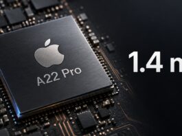 Apple’s Reported 1.4nm A22 Pro Plan Could Prioritize Battery Efficiency for Premium iPhones Illustration accompanying a report on Apple’s possible use of TSMC’s 1.4nm manufacturing process for a future A22 Pro chip.
