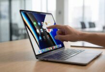 Apple’s Reported OLED MacBook Pro Redesign Could Make the 16-Inch Model Far Easier to Carry MacBook Pro laptop shown open on a desk