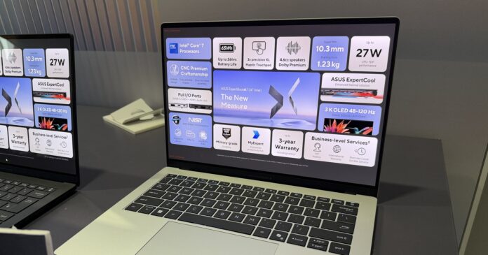 ASUS ExpertBook A7 14-inch business laptop