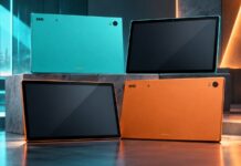 HMD Slate Tab 5G Leak Points to a 15.6-Inch Android 2-in-1 With a Detachable Keyboard Leaked render of the rumored HMD Slate Tab 5G Android tablet with a large display and colorful rear panel.