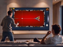 LG Turns the Magic Remote Into a Pool Cue for 8 Ball Pool on webOS TVs Promotional artwork for 8 Ball Pool coming to LG webOS smart TVs