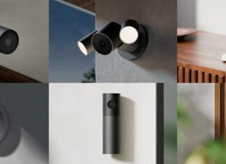 LG Apple Home Collection smart-home accessories displayed together