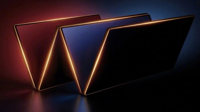 samsung-samsung-w27-galaxy-z-fold8-ultra-cover-a97815-001 Samsung teaser image for an upcoming gold-trim book-style foldable launching in China.