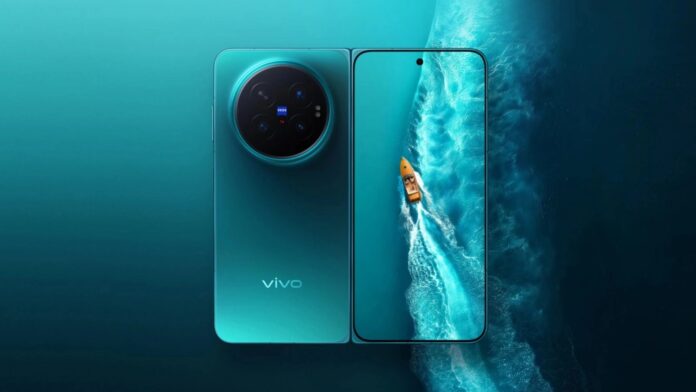 vivo X Fold6 book-style foldable phone